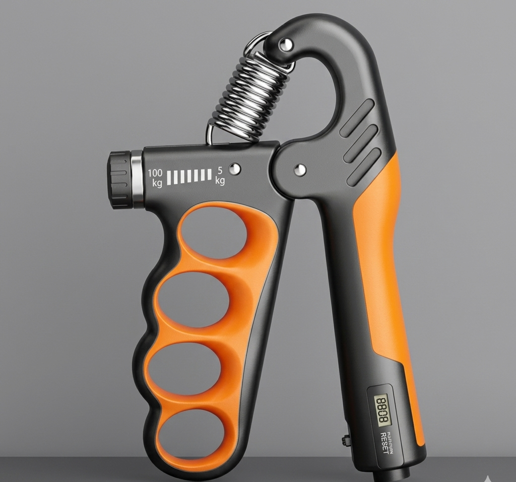 Smart Digital Hand Gripper | 11-220lbs Adjustable Resistance