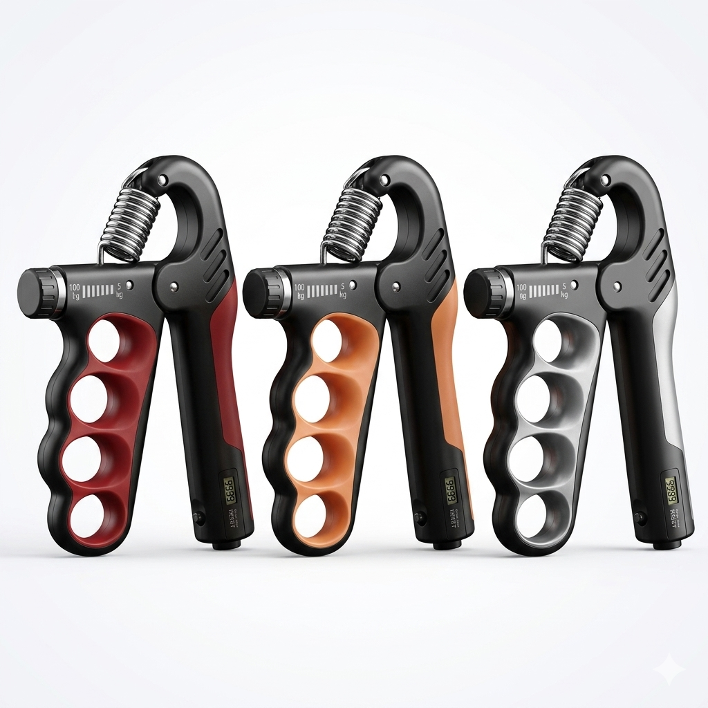 Smart Digital Hand Gripper | 11-220lbs Adjustable Resistance