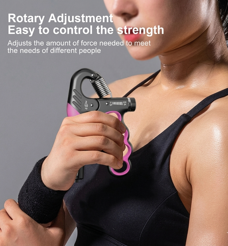 Smart Digital Hand Gripper | 11-220lbs Adjustable Resistance